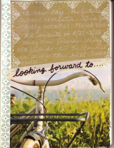 What are you looking forward to?